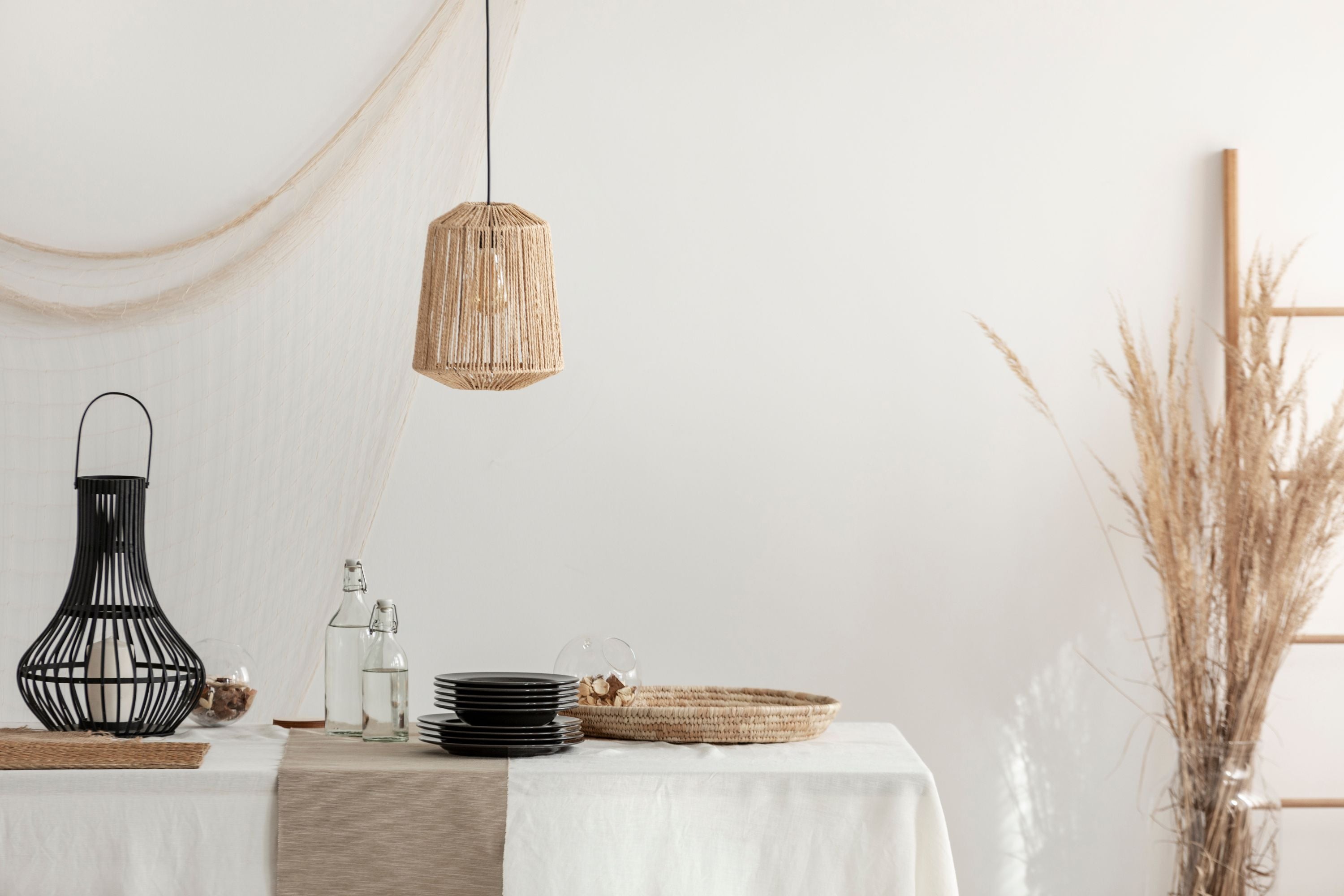 décoration en osier